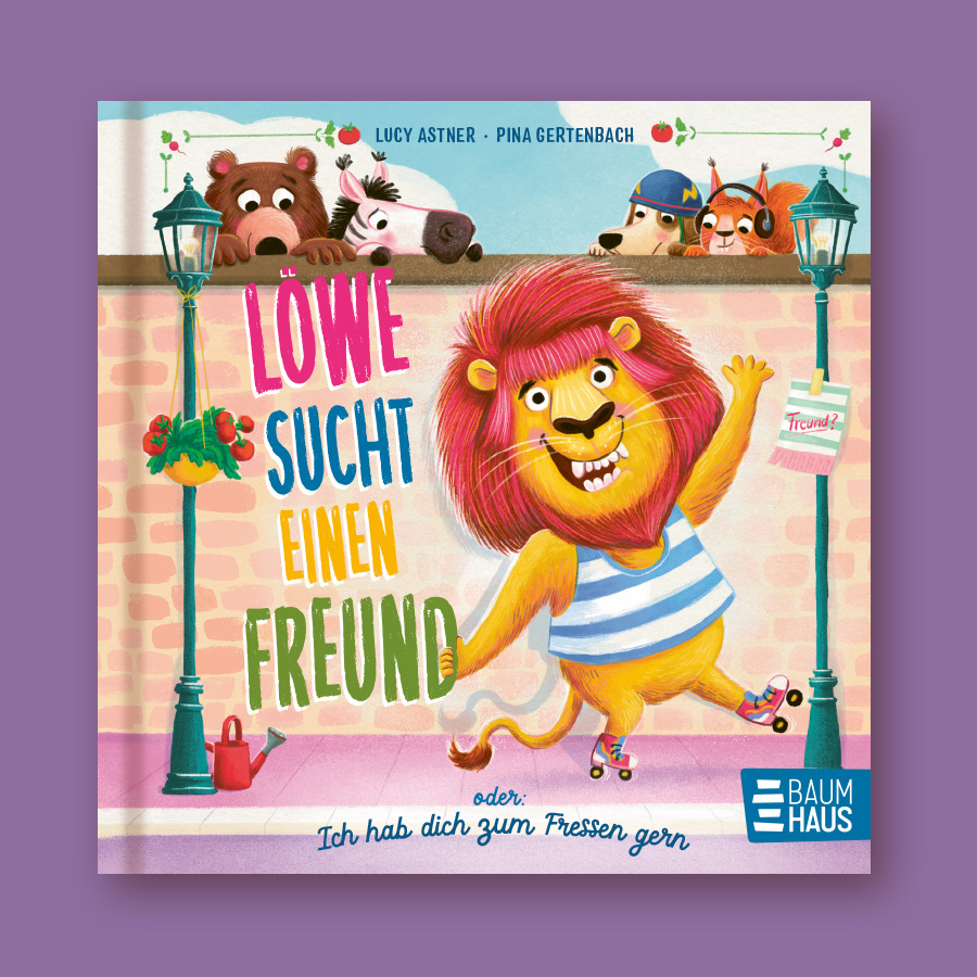 Löwe sucht einen Freund