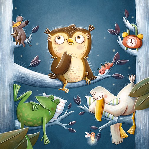 Eule Elli wünscht sich Freunde